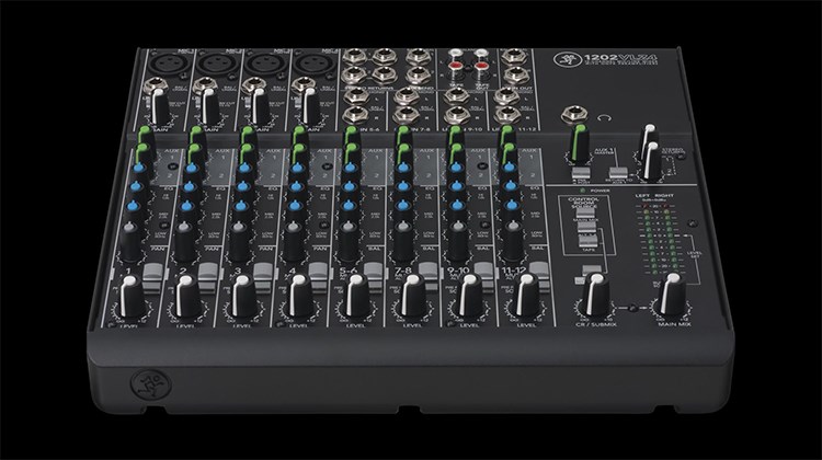 Mackie 1202VLZ4 12軌旗艦類比混音機-連接FX處理器/原廠公司貨