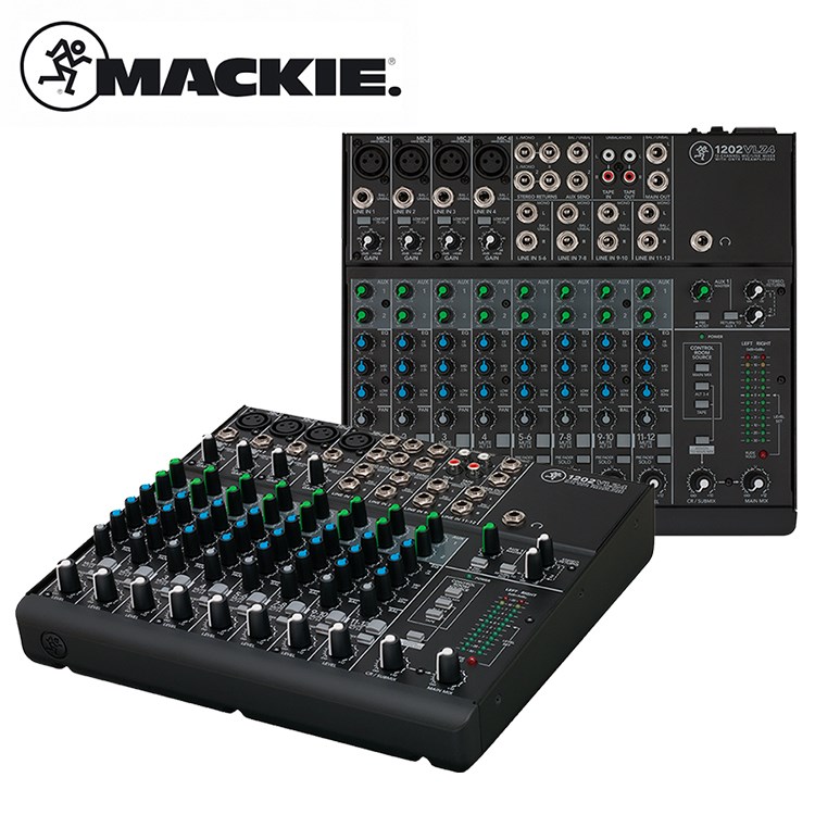 Mackie 1202VLZ4 12軌旗艦類比混音機-連接FX處理器/原廠公司貨