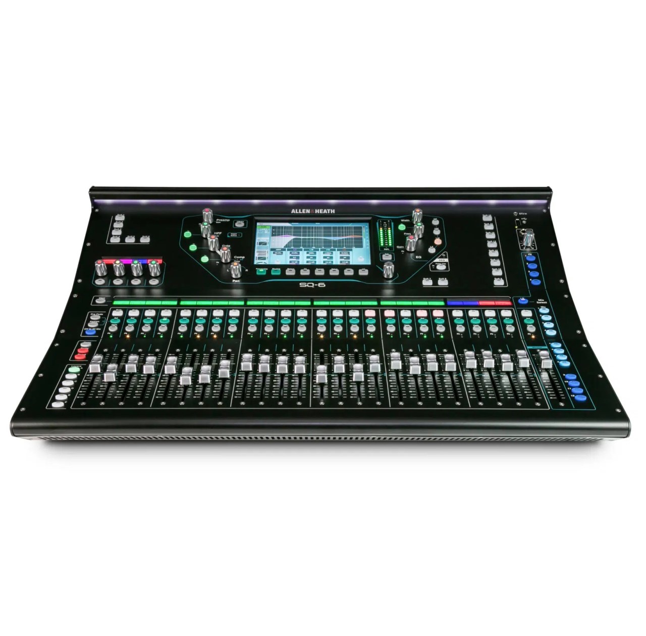 器材出租-ALLEN&HEATH-SQ6 數位混音器出租(非販售)-日租$5000/24h /多日優惠另洽