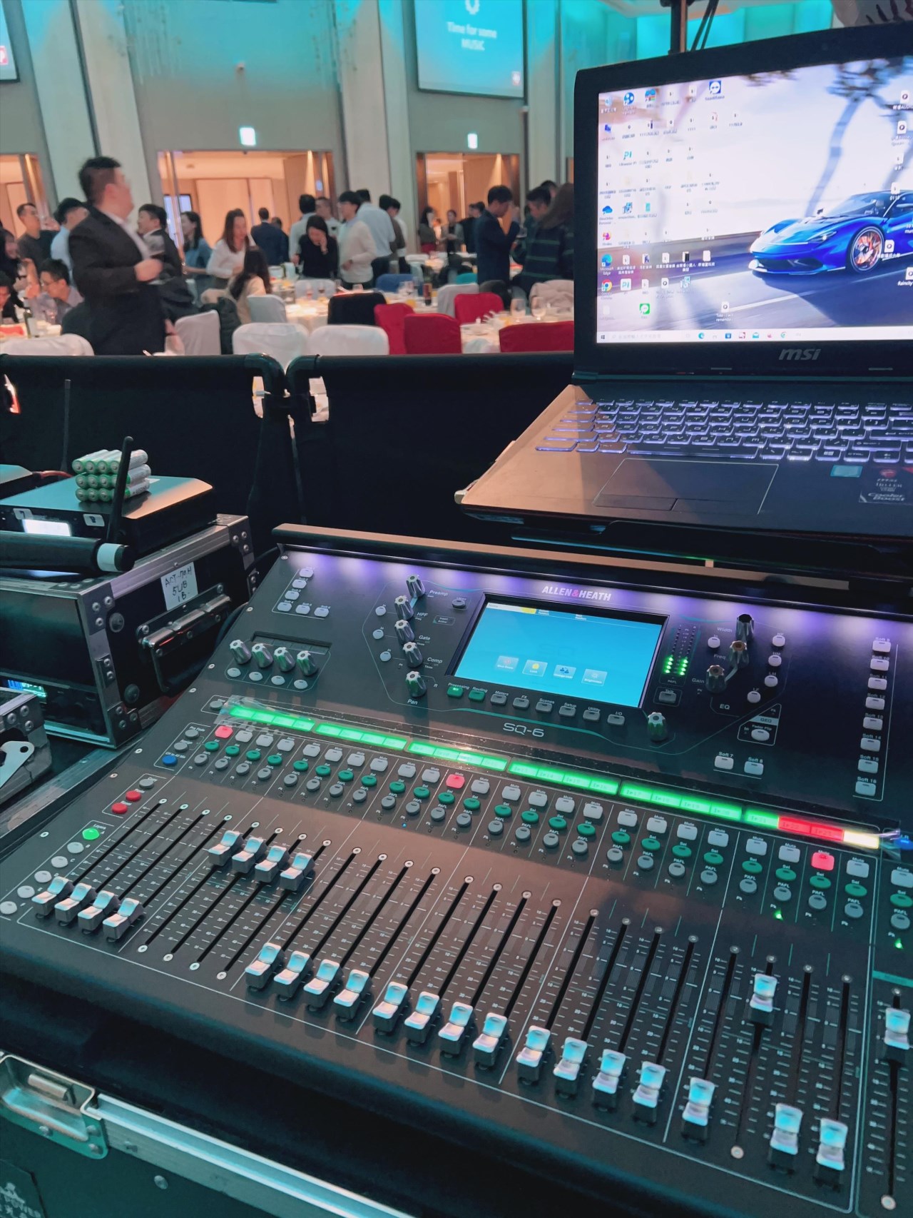 器材出租-ALLEN&HEATH-SQ6 數位混音器出租(非販售)-日租$5000/24h /多日優惠另洽