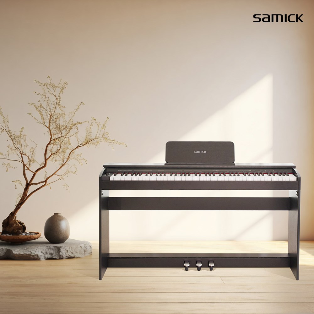 韓國品牌SAMICK NDP-60P 數位鋼琴-時尚白/兩色任選/加贈四好禮/原廠公司貨