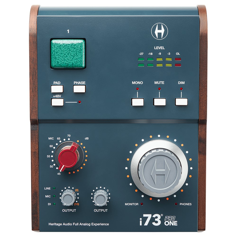 Heritage Audio i73 Pro One USB-C Interface 錄音介面/監聽混音器