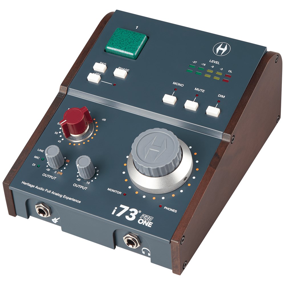 Heritage Audio i73 Pro One USB-C Interface 錄音介面/監聽混音器