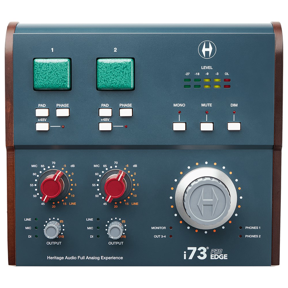 Heritage Audio i73 Pro Edge USB-C Interface 錄音介面/監聽混音器