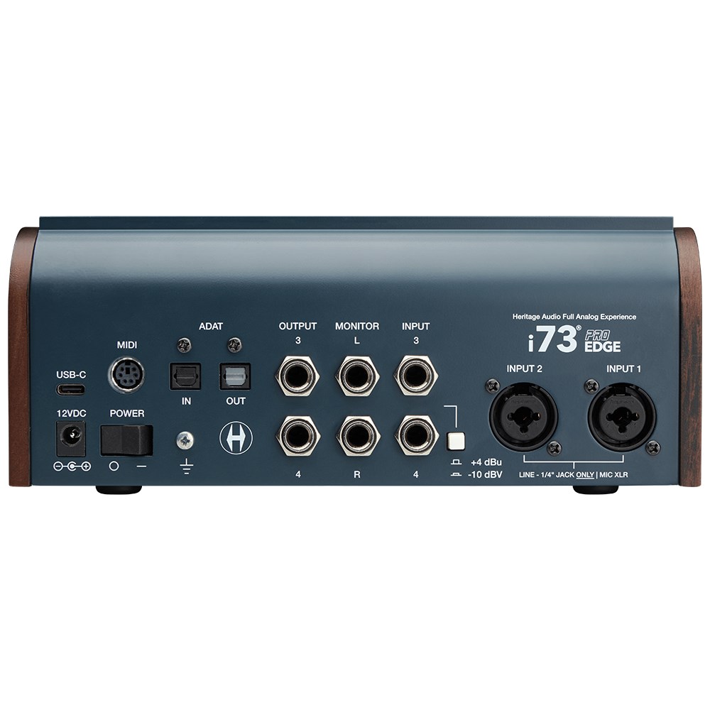 Heritage Audio i73 Pro Edge USB-C Interface 錄音介面/監聽混音器