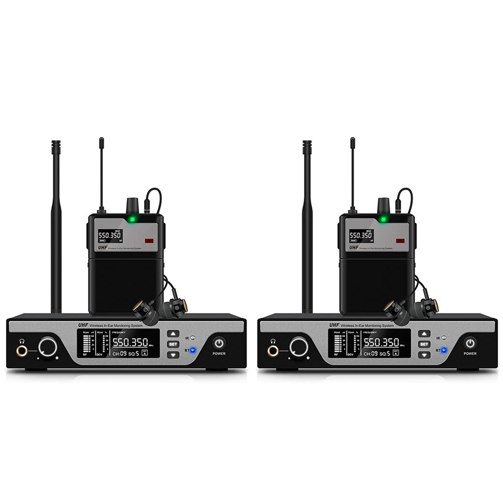 JYC Music嚴選FR-202專業耳返監聽系統-2對2專屬台灣頻率/樂手無線監聽系統/原廠公司貨