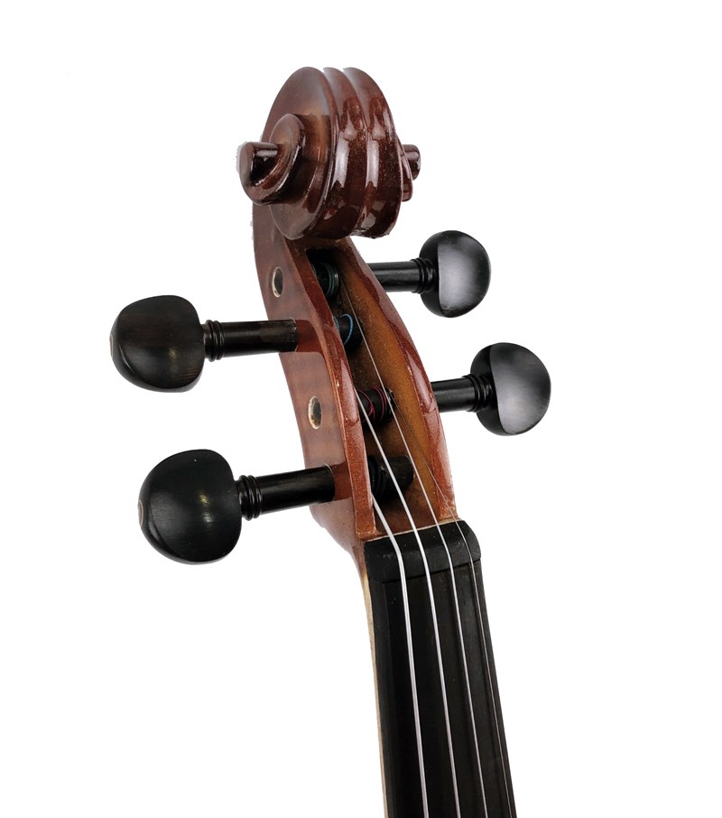 JYC Musuc嚴選SV-100 plus豪華版靜音提琴-進階款拾音/深色原木/雙輸出/三段EQ/原廠六好禮/原廠公司貨