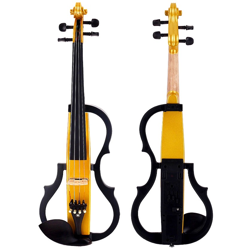 JYC Musuc嚴選SV-100 plus豪華版靜音提琴-進階款拾音器/5色任選/雙輸出/三段EQ/原廠六好禮/原廠公司貨