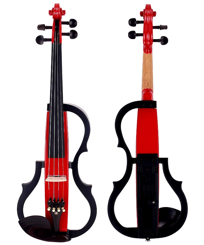 JYC Musuc嚴選SV-100 plus豪華版靜音提琴-進階款拾音器/5色任選/雙輸出/三段EQ/原廠六好禮/原廠公司貨