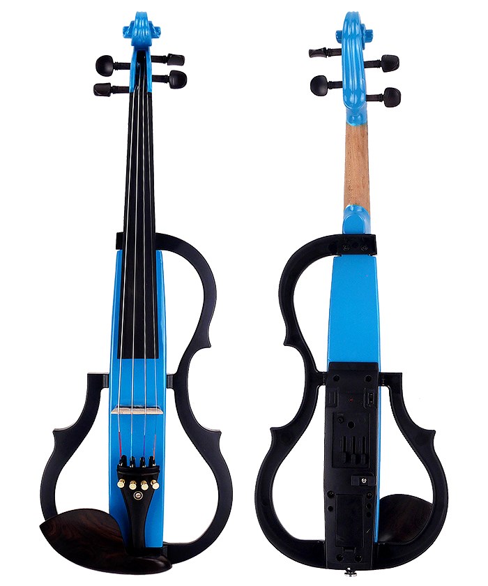 JYC Musuc嚴選SV-100 plus豪華版靜音提琴-進階款拾音器/5色任選/雙輸出/三段EQ/原廠六好禮/原廠公司貨