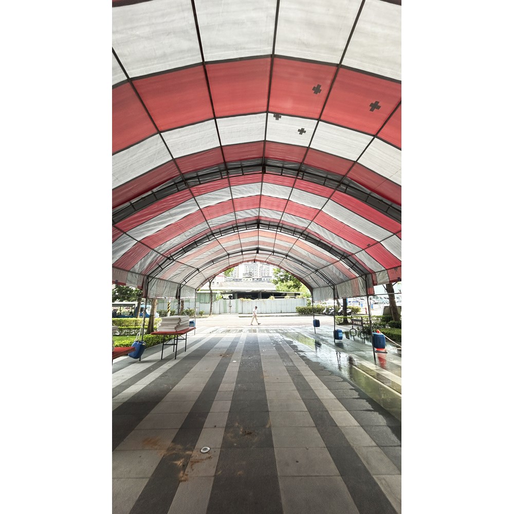 器材出租-接龍帳篷出租(非販售)-依施工難易度及距離報價