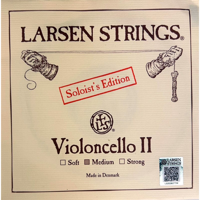 丹麥Larsen A D大提琴弦/中等張力/大提琴專用