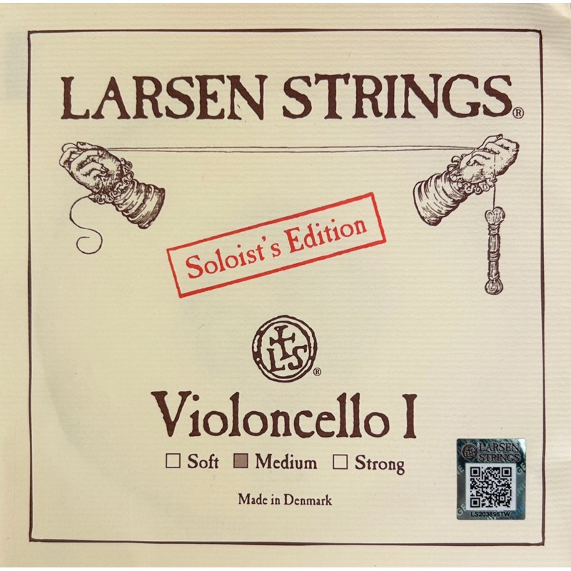 丹麥Larsen A D大提琴弦/中等張力/大提琴專用