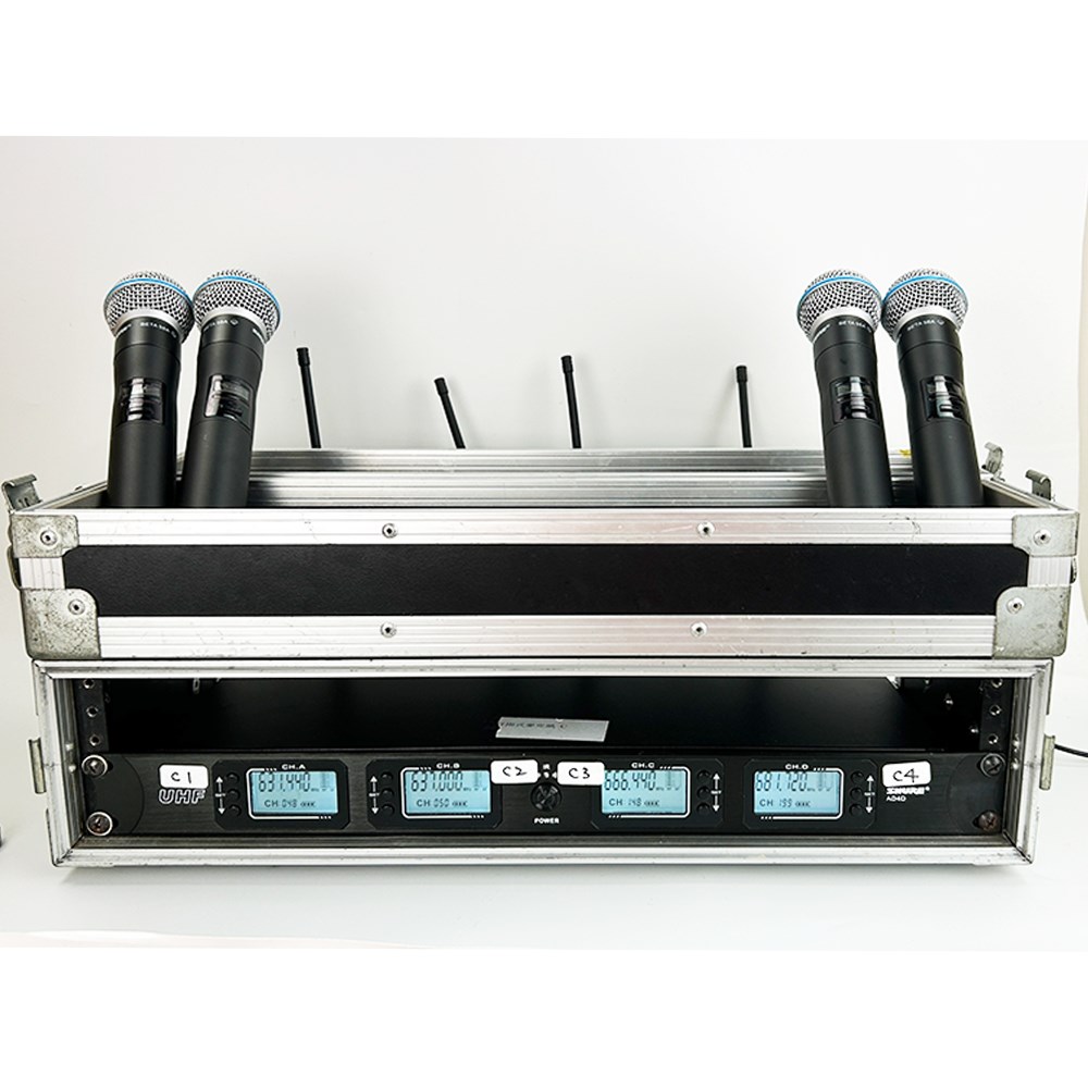 器材出租-JYC Music 無線麥克風出租(非販售)-閃干擾穩定傳輸/日租每組$2000/4支/24h /多日優惠另洽