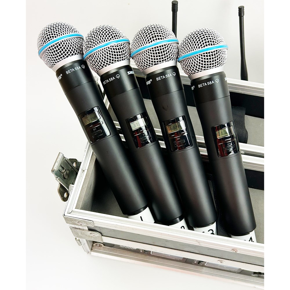 器材出租-JYC Music 無線麥克風出租(非販售)-閃干擾穩定傳輸/日租每組$2000/4支/24h /多日優惠另洽