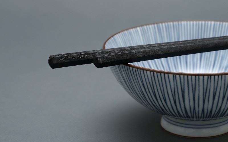 環保筷,知竹不鏽鋼環保筷(六角形)