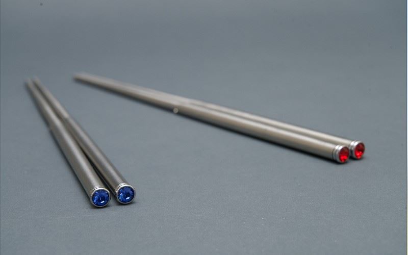 環保筷,新型不鏽鋼組合筷(2節)