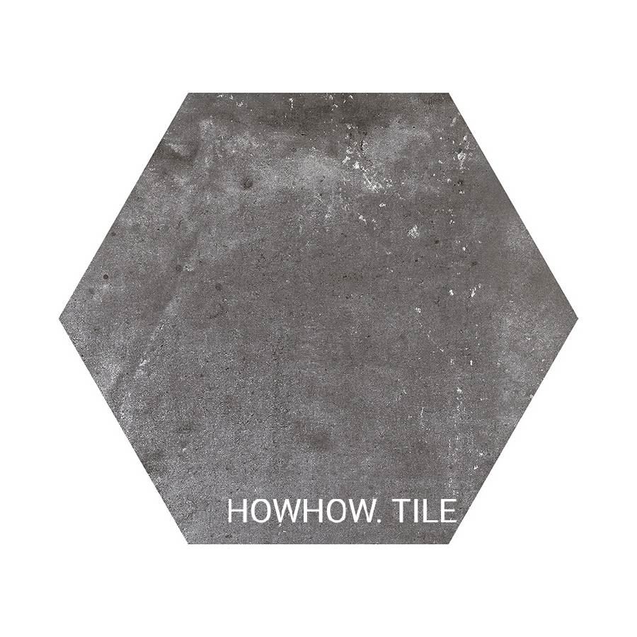 西班牙進口 敦克爾工業風格素花六角磚（22.5*25.9cm)JY212.236