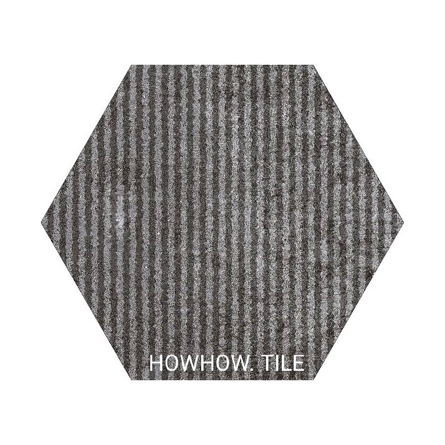 西班牙進口 敦克爾工業風格素花六角磚（22.5*25.9cm)JY212.236