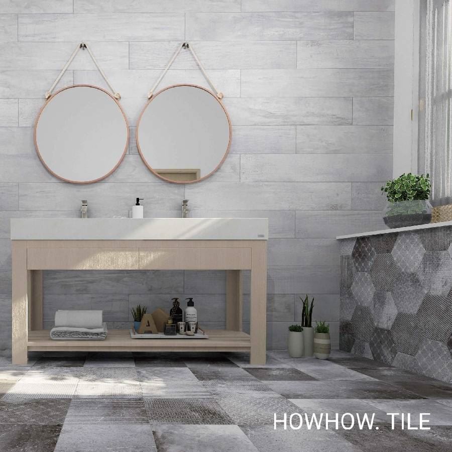 西班牙進口 敦克爾工業風格素花磚（30*30cm)JY392.442