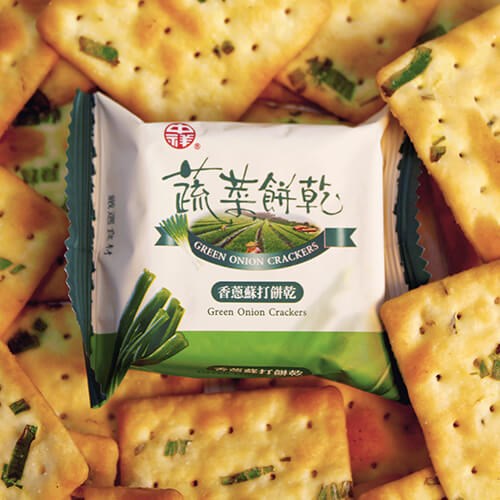 中祥-蔬菜蘇打餅(量販包)300g