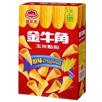 喜年來金牛角-原味(大)60g