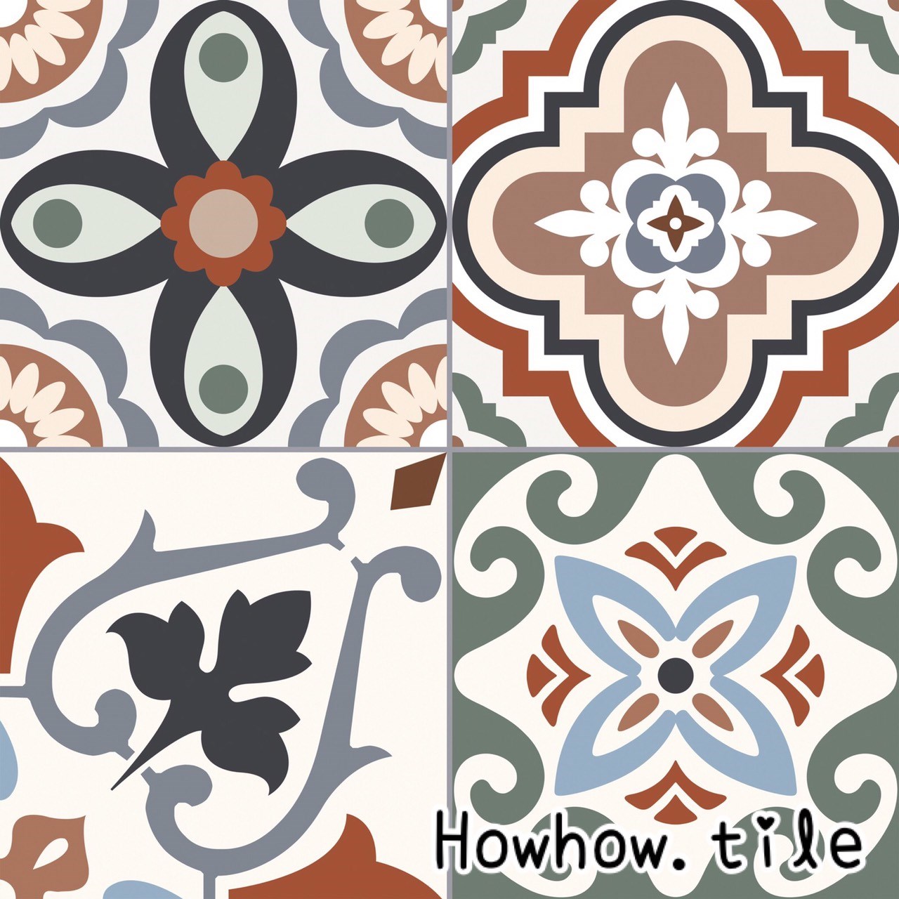 國產經典花磚(尺寸30*30)WM320