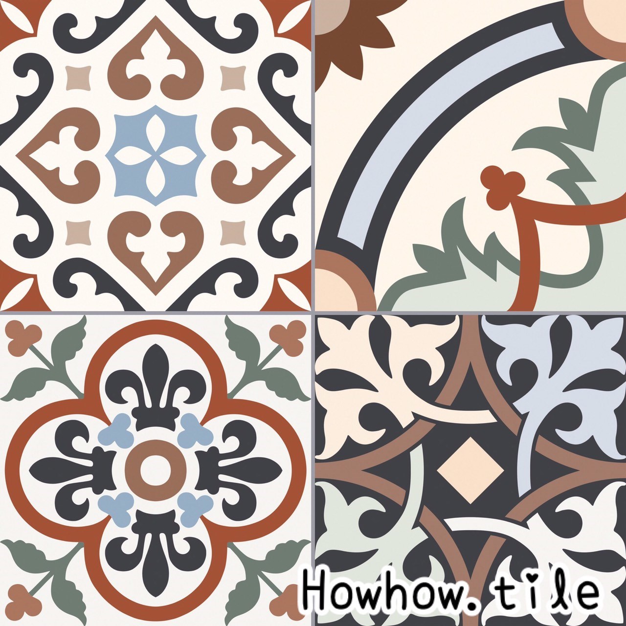 國產經典花磚(尺寸30*30)WM320