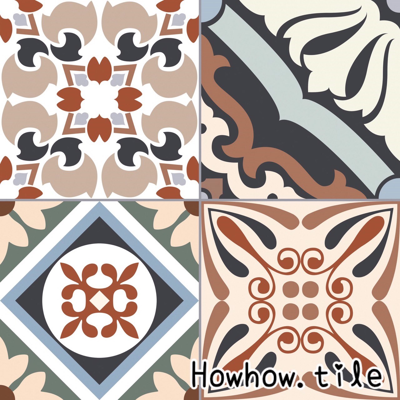 國產經典花磚(尺寸30*30)WM320