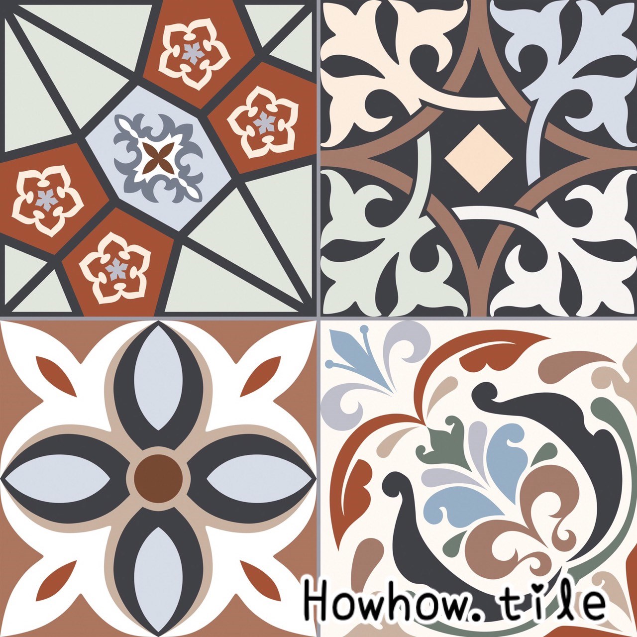 國產經典花磚(尺寸30*30)WM320