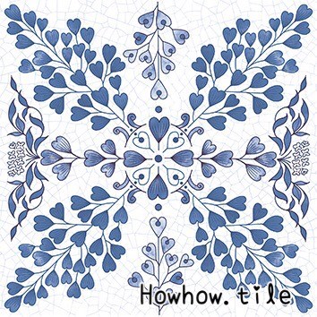 國產青花瓷花磚（30*30cm)