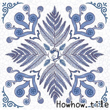 國產青花瓷花磚（30*30cm)