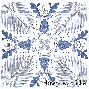 國產青花瓷花磚（30*30cm)