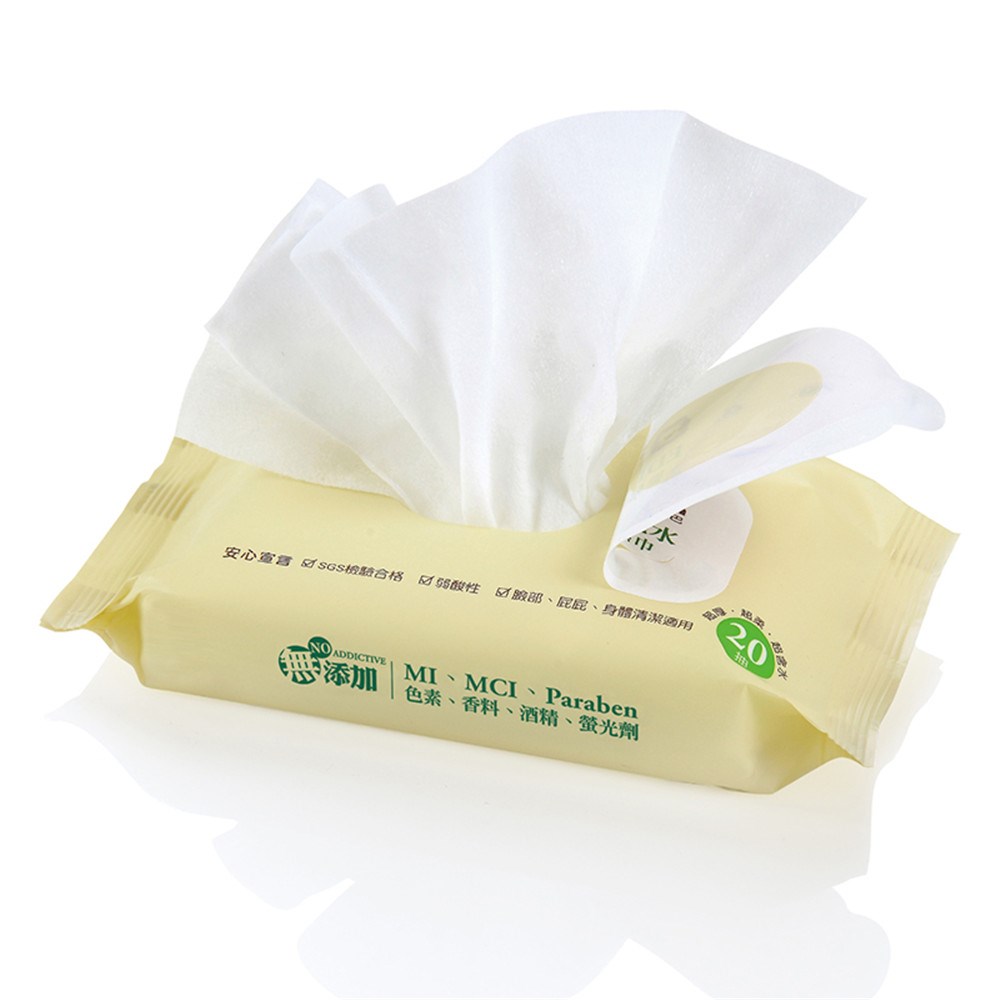 小獅王辛巴 EDI超純水嬰兒柔濕巾組合包(20抽*3包)