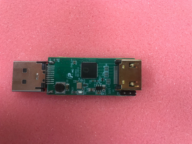 DP to HDMI2.0 dongle w/ color domain converter 