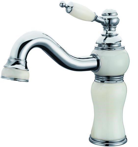 玉石時尚單孔造型水龍頭