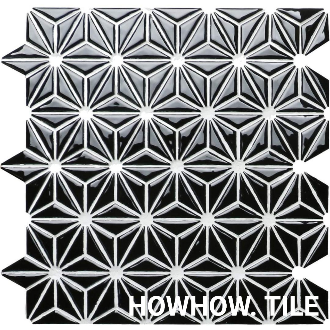 馬賽克--日藝櫻花系列 亮黑/亮白