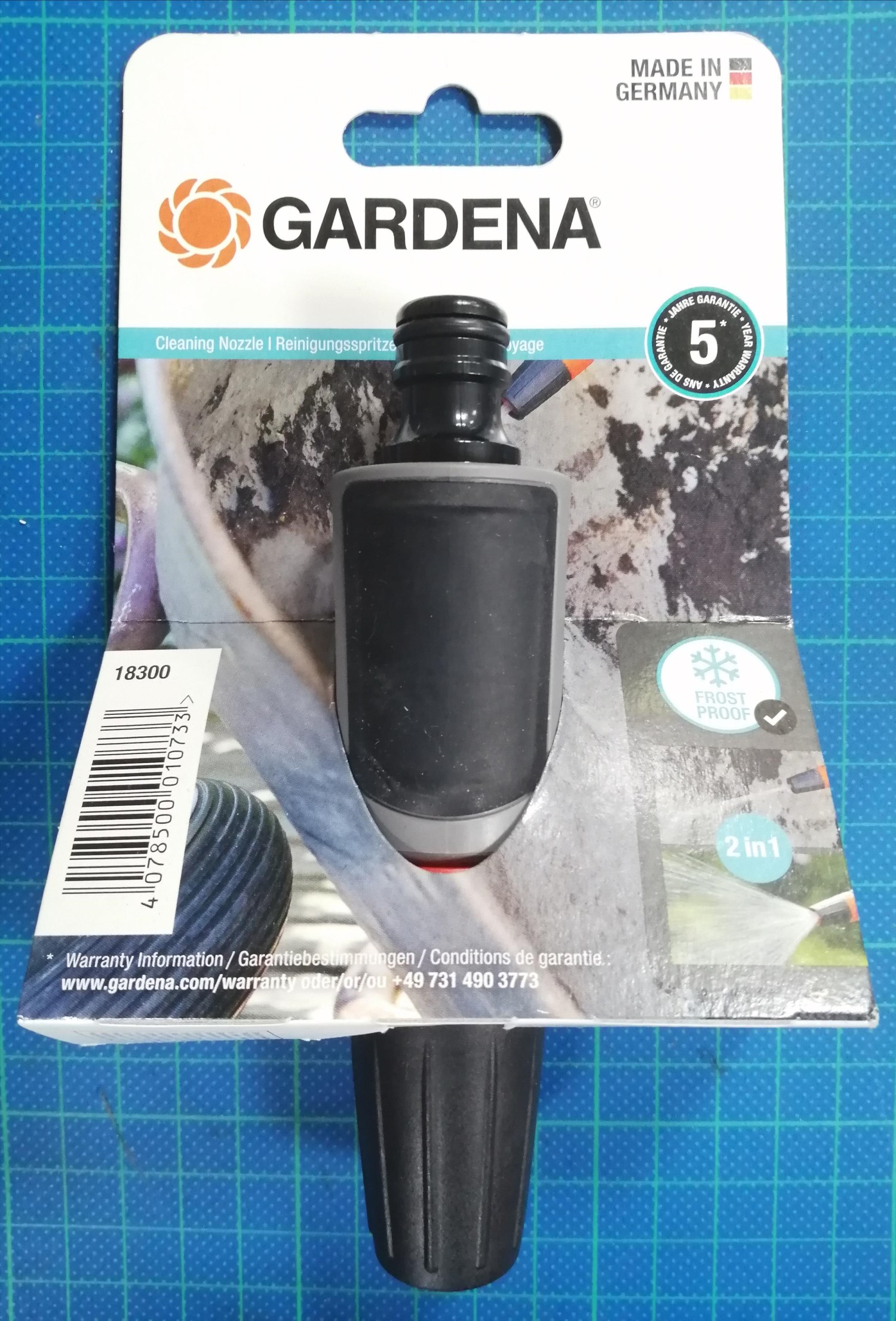 #18300 Gardena 二段式噴槍