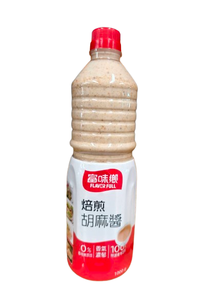 富味鄉焙煎胡麻醬，濃郁芝麻香氣冷熱皆宜，高雄台南屏東快速配送
