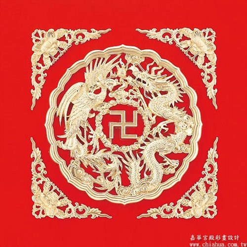 龍鳳伴萬字