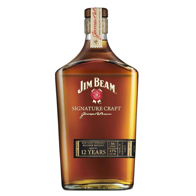 金賓大師精選12年波本威士忌 JIM BEAM SIGNATURE CRAFT 12 YEARS KENTUCKY STRAIGHT BOURBON WHISKEY