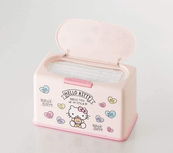 三麗鷗系列 Hello Kitty 凱蒂貓 43619-2-MKST1 KT口罩收納盒  4973307436192