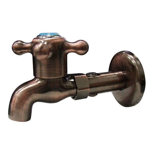 SD-301ATG 古銅十字靜音調壓龍頭(可加省水器或皮管)