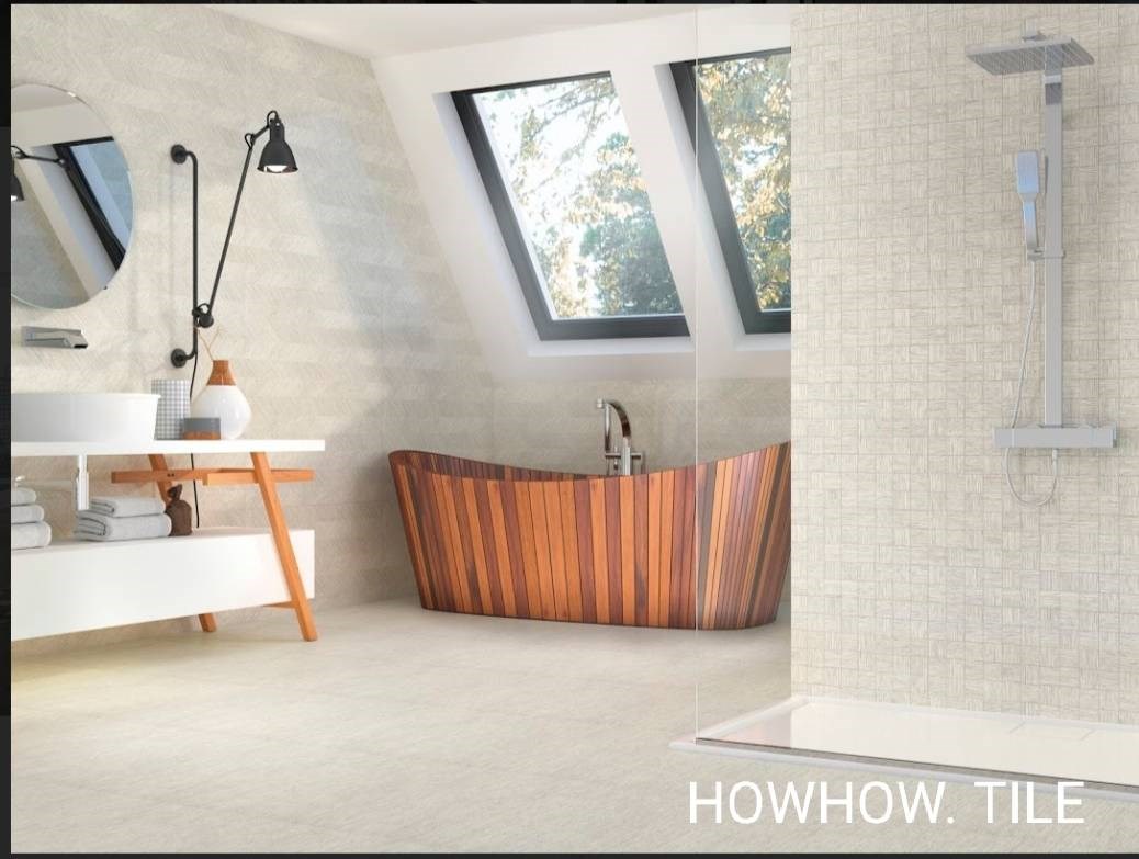 西班牙進口時尚半拋面素花磚（60*60cm)JY2170