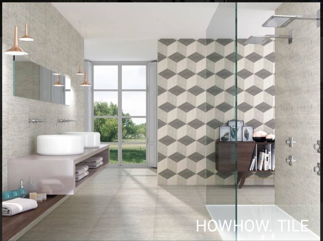 西班牙進口時尚半拋面素花磚（60*60cm)JY2170