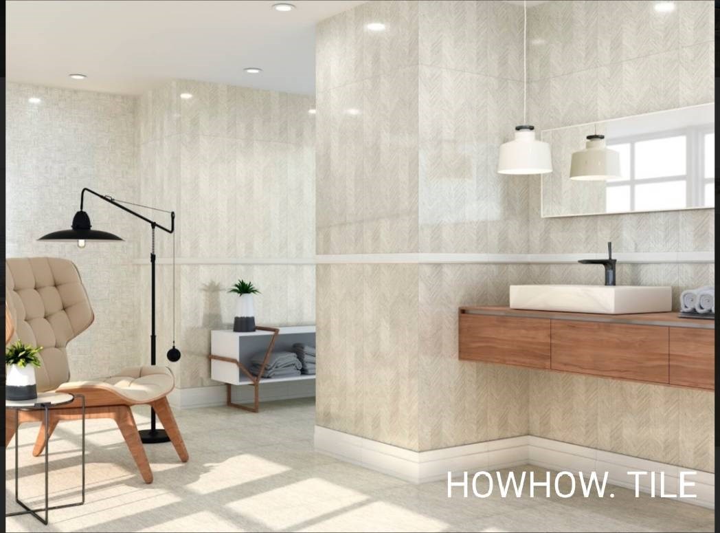 西班牙進口時尚半拋面素花磚（60*60cm)JY2170