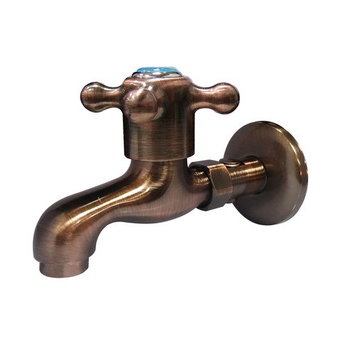 SD-501TG 時尚古銅十字靜音調壓龍頭(可改裝皮管)