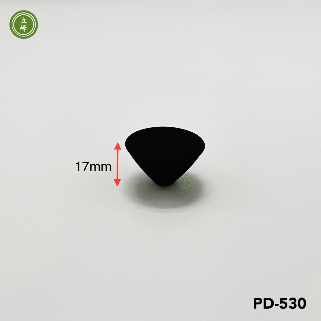 PD-530 黑色單顆圓型把手