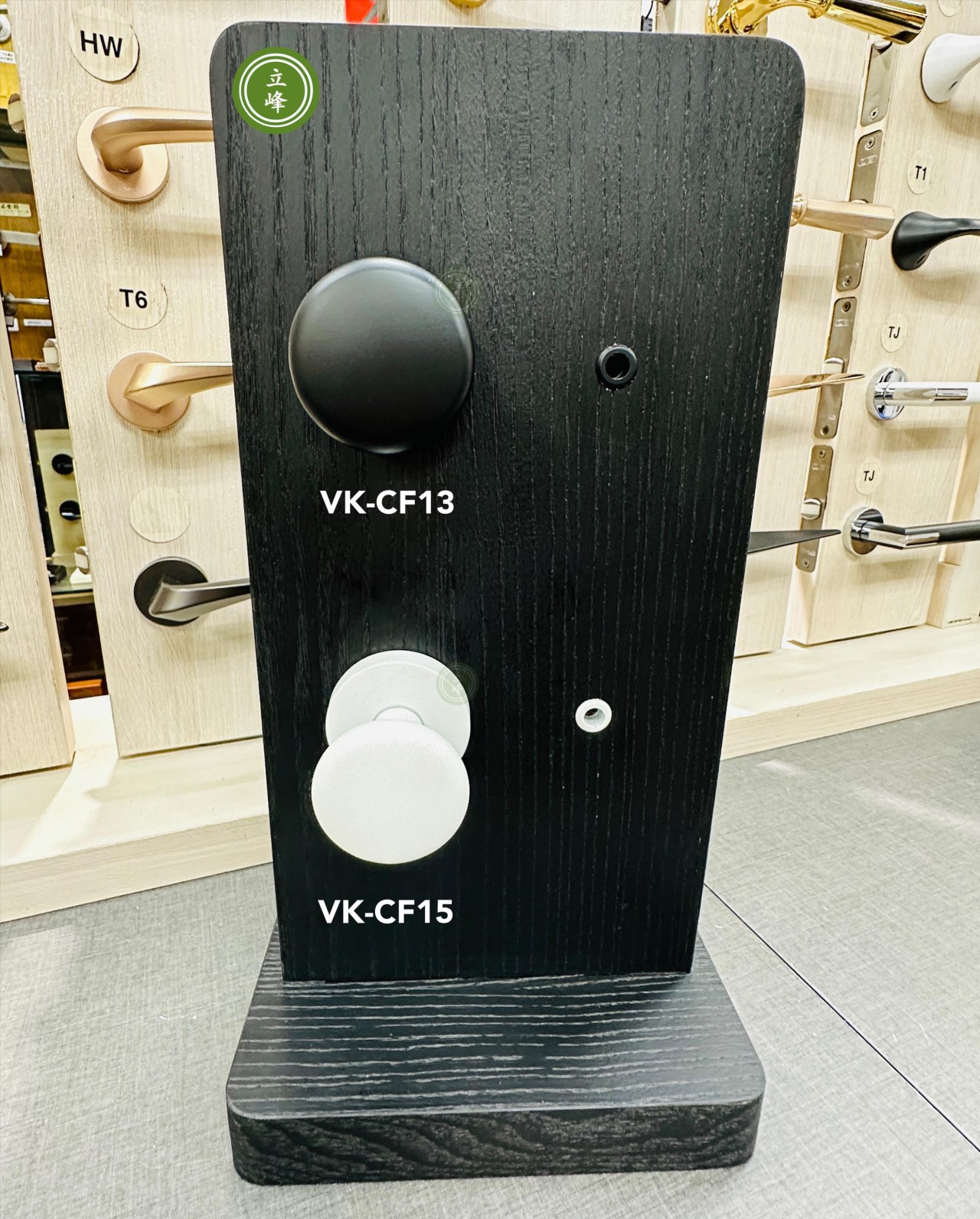 VK-CF【白色、黑色圓型暗鎖】 
