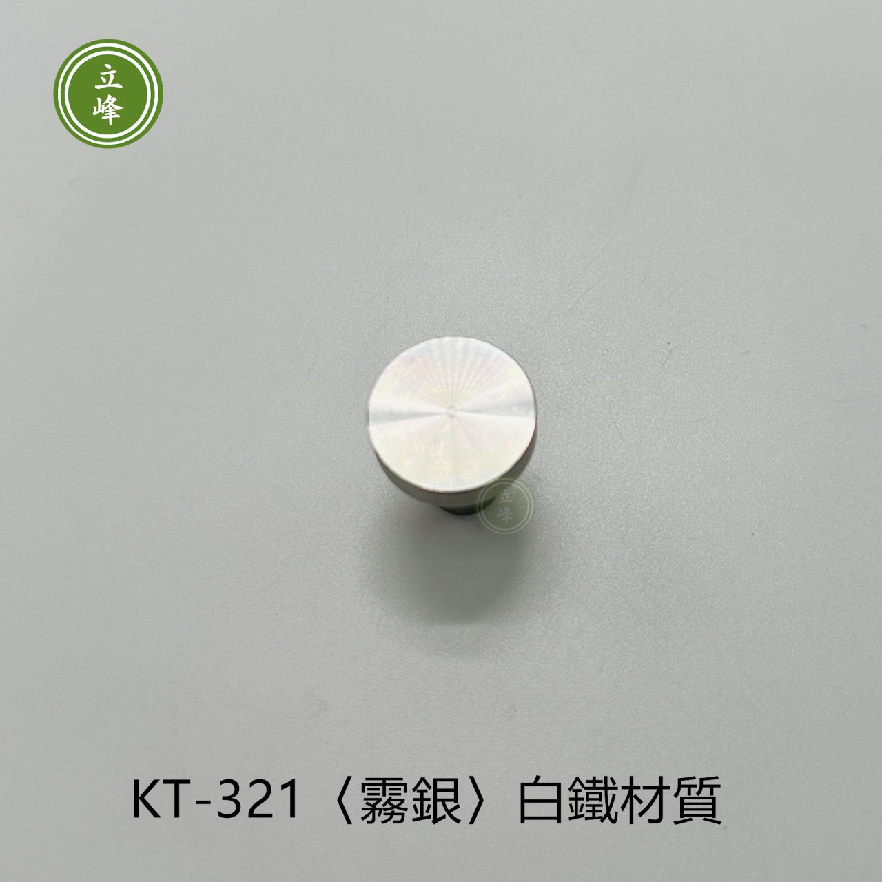 KT-321〈霧銀〉白鐵材質單顆把手